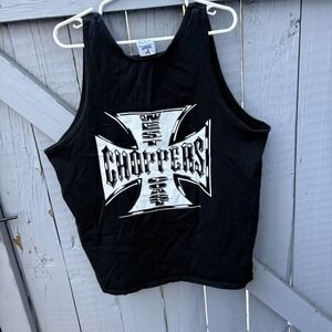 Vintage 2000s West Coast Choppers Graphic Tank Top Size XL Biker Streetwear